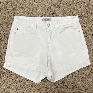 Judy Blue White Shorts